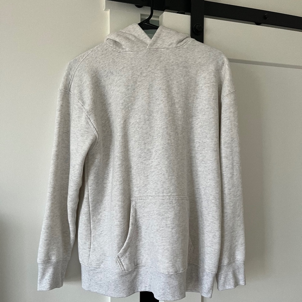 Heather gray hoodie